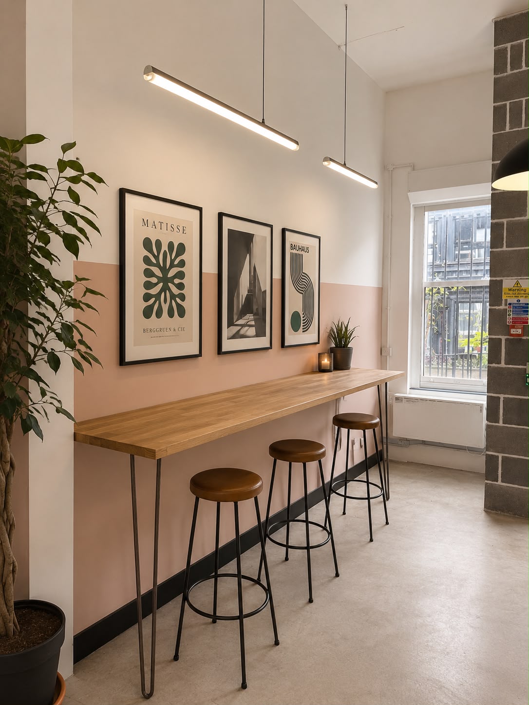 Interior of 445 Hackney Road