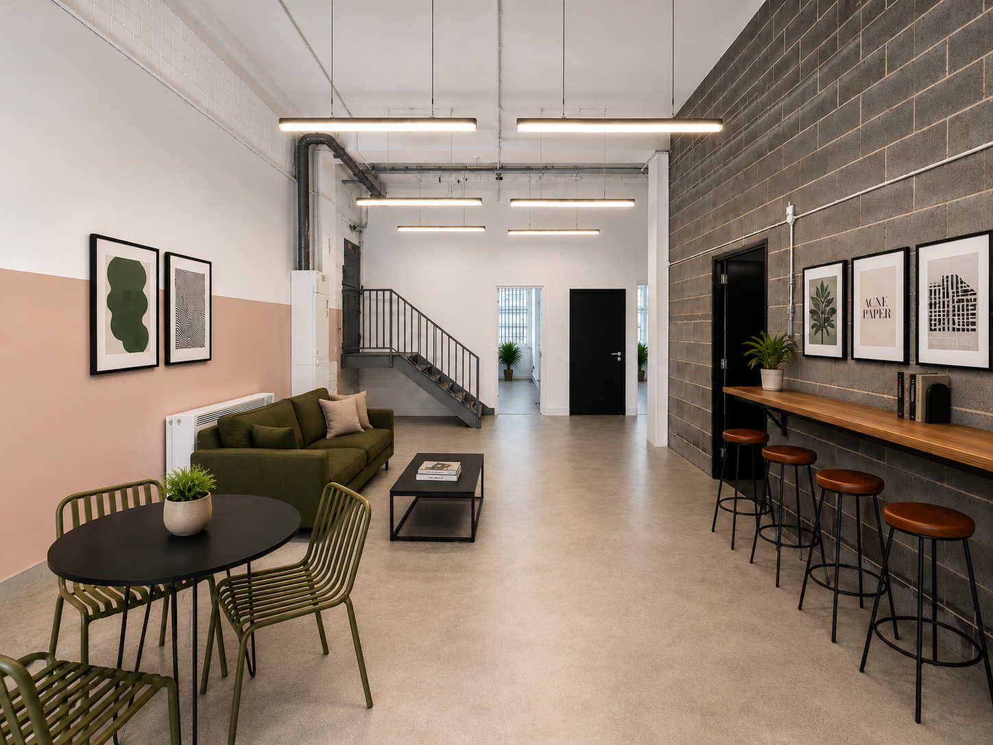Interior of 445 Hackney Road