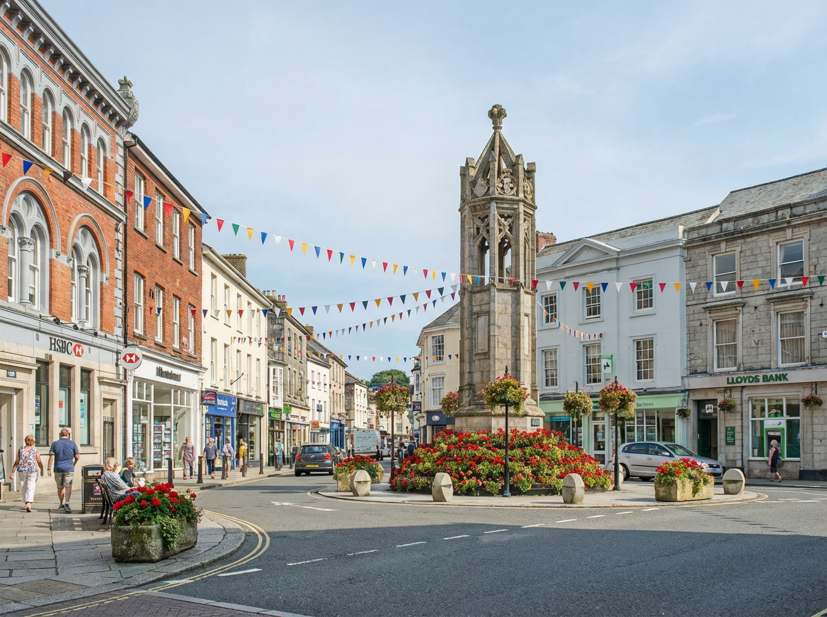 Launceston city centre