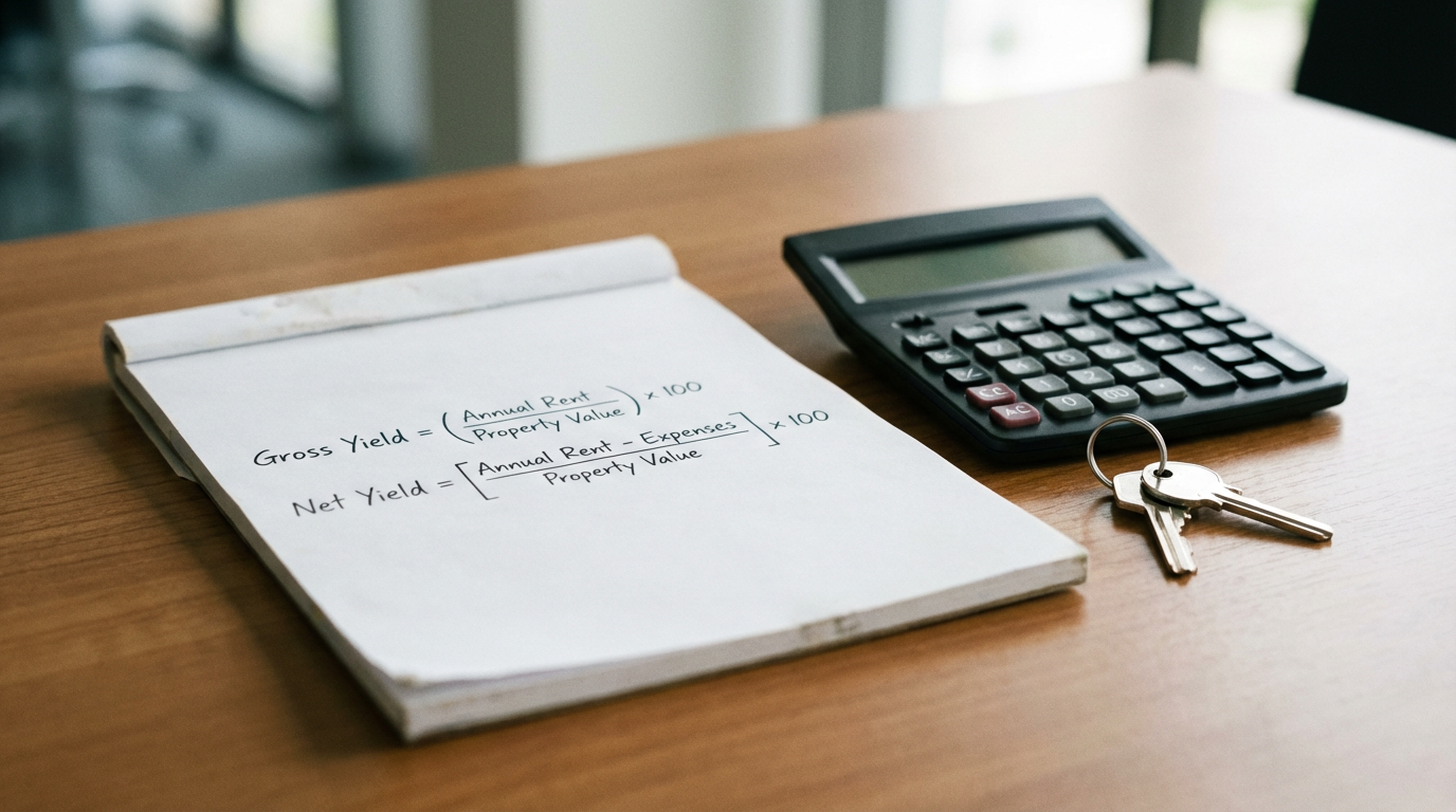 Gross Yield and Net Yield Formula
