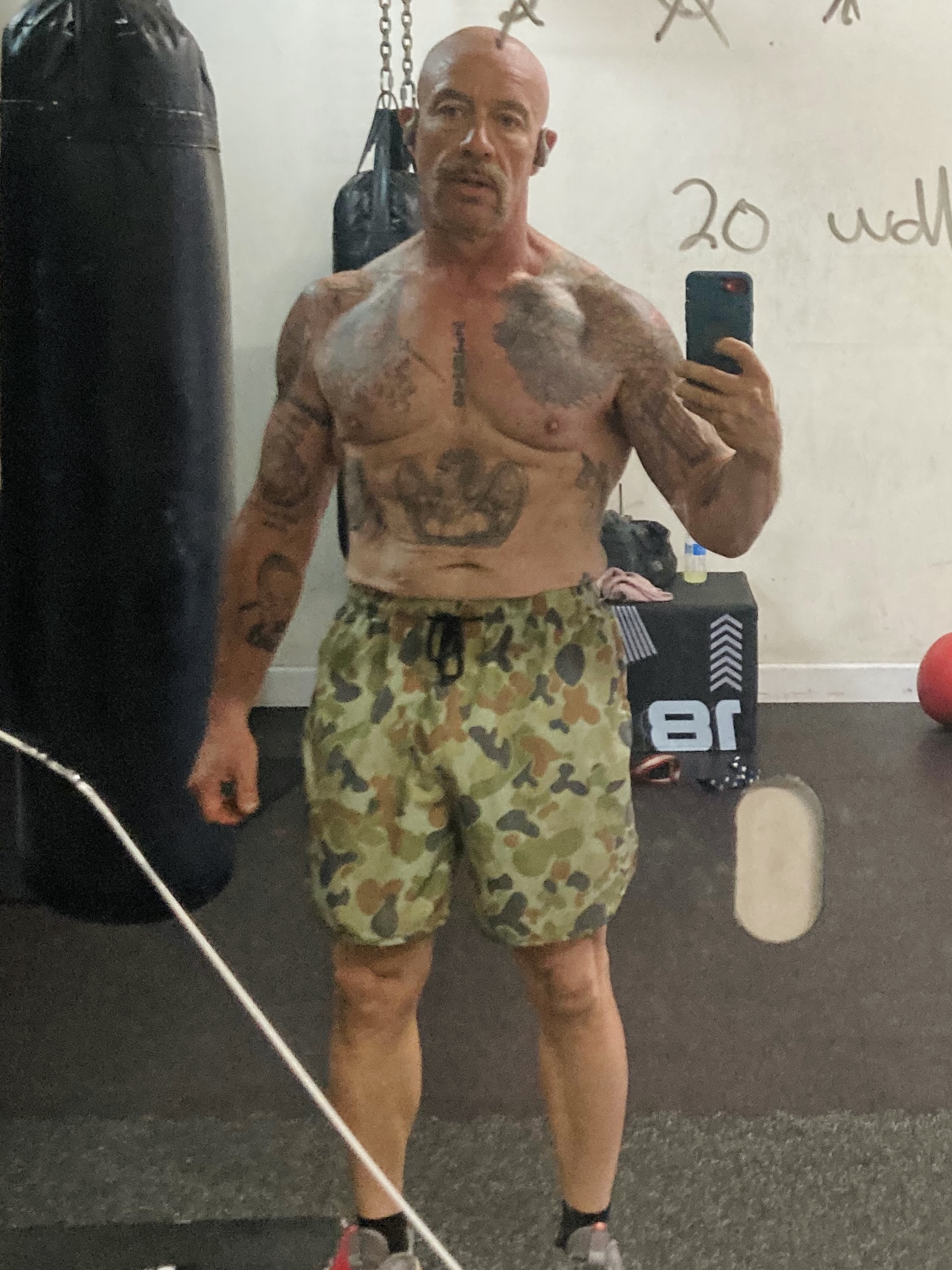 John after GymForce — 174 lbs, 13% body fat