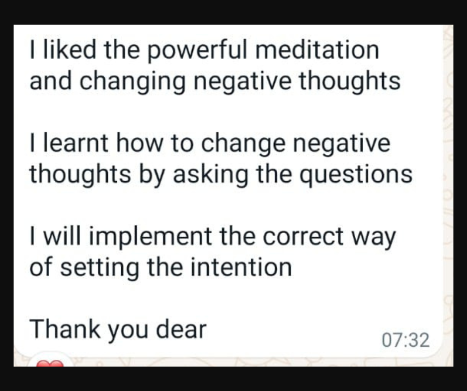 Message screenshot