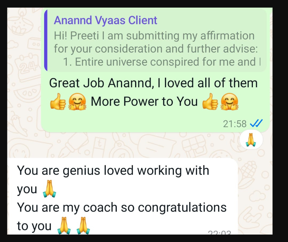 Message screenshot