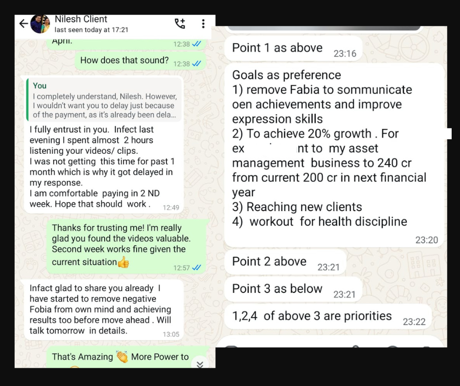 Message screenshot