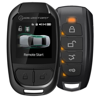 Example remote-start key fobs