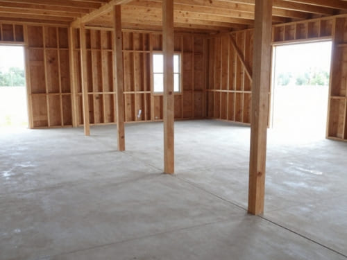 Pole Barn Concrete Floors in Rochester
