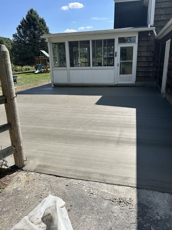 Henrietta Concrete Walkway Installation
