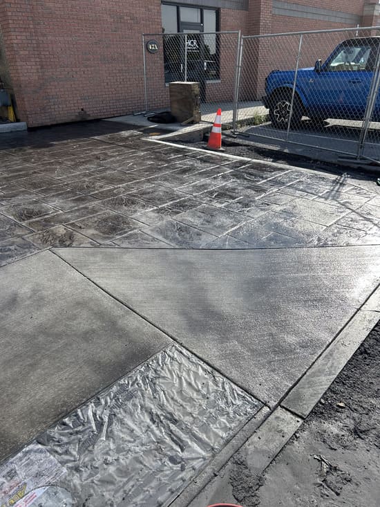 Rochester Concrete Patio Installation