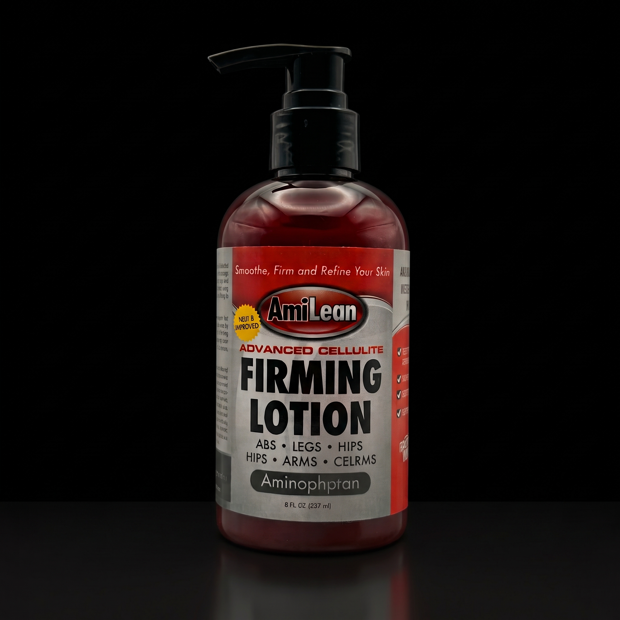 AmiLean Pre-Cardio Toning Lotion 8 oz Bottle