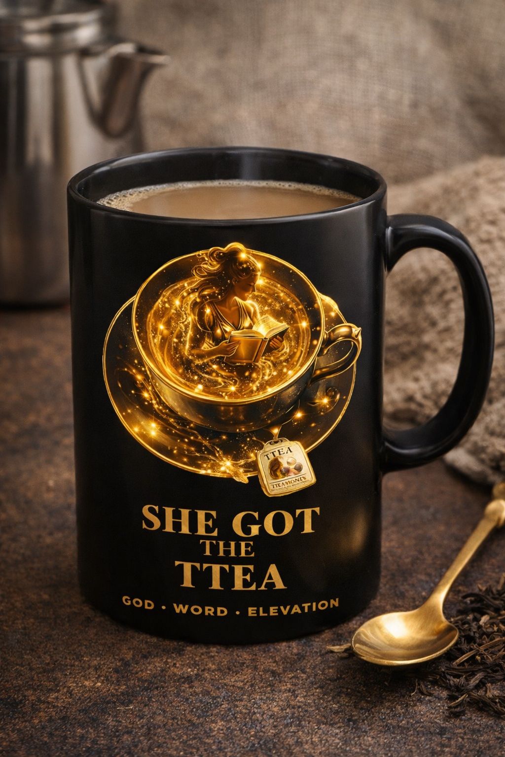 She Got The Tea Teaffe Mug