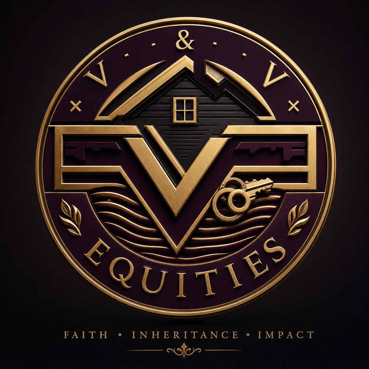 V & V Equities Logo
