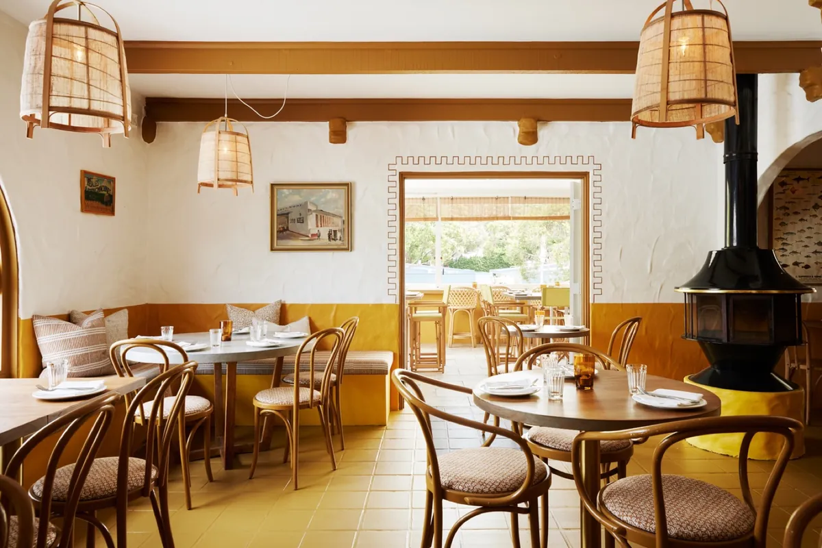 The Foyer — Elvina's warm inside dining room
