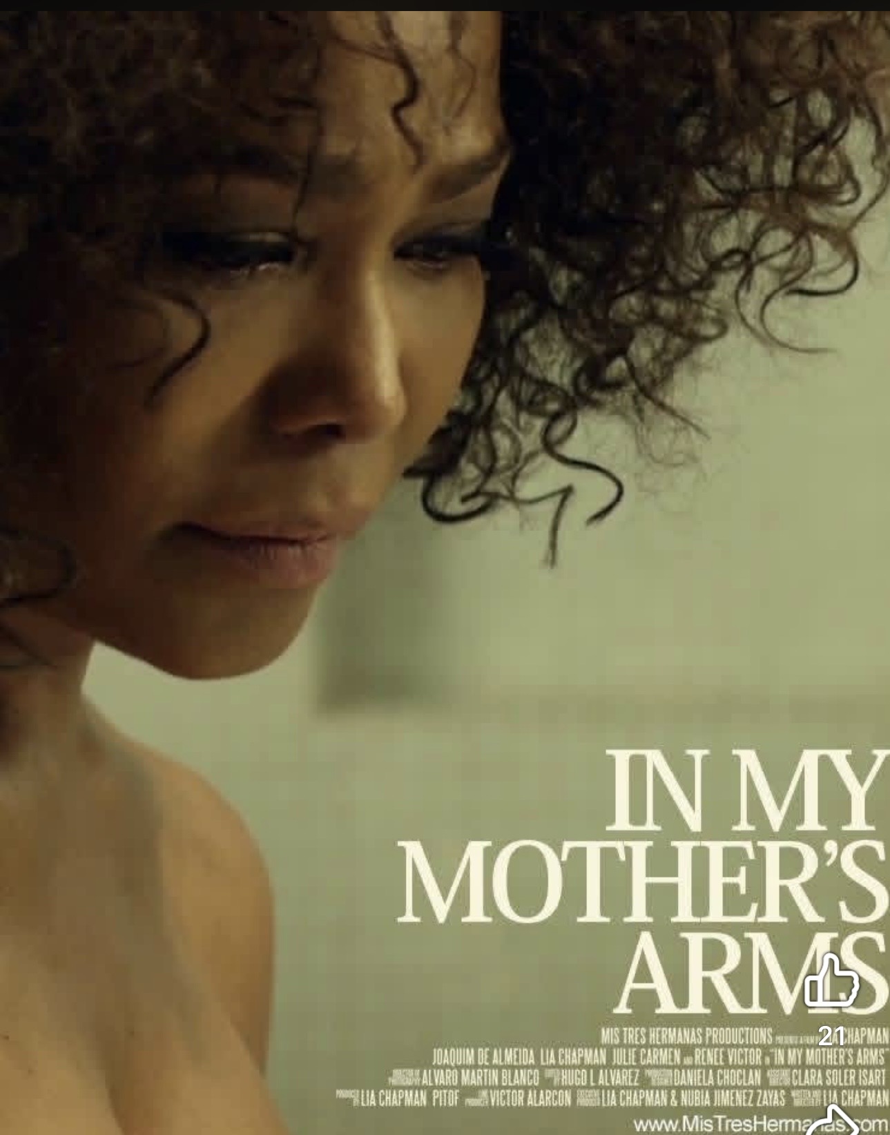 In My Mother's Arms short film artwork