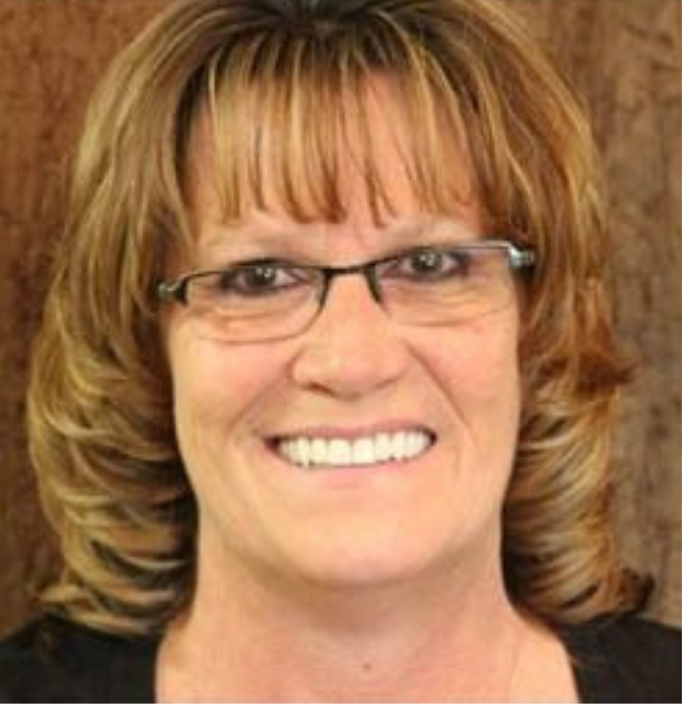 Patient smile after dental implant treatment