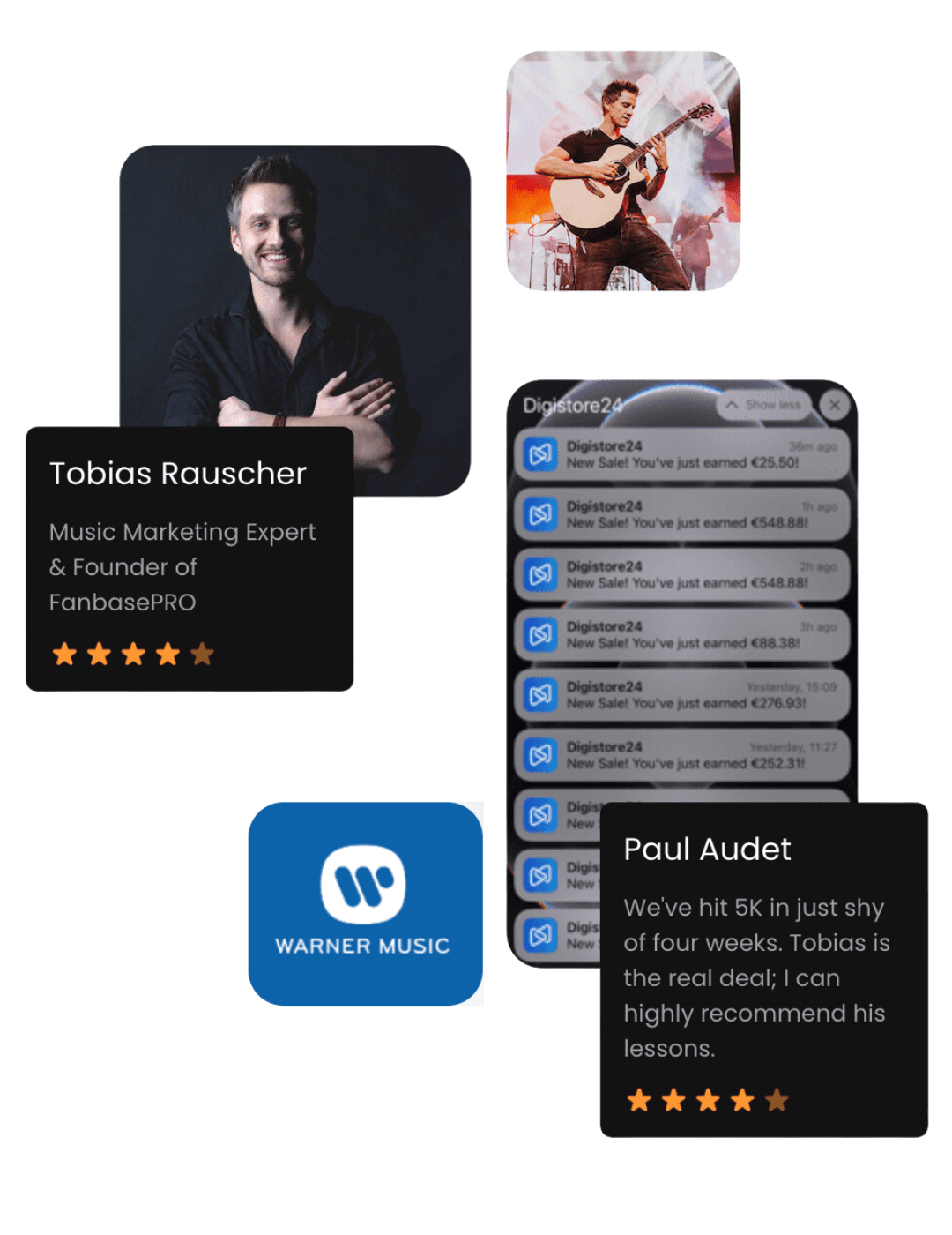 Tobias Rauscher, founder of The 6-Figure Artist Blueprint