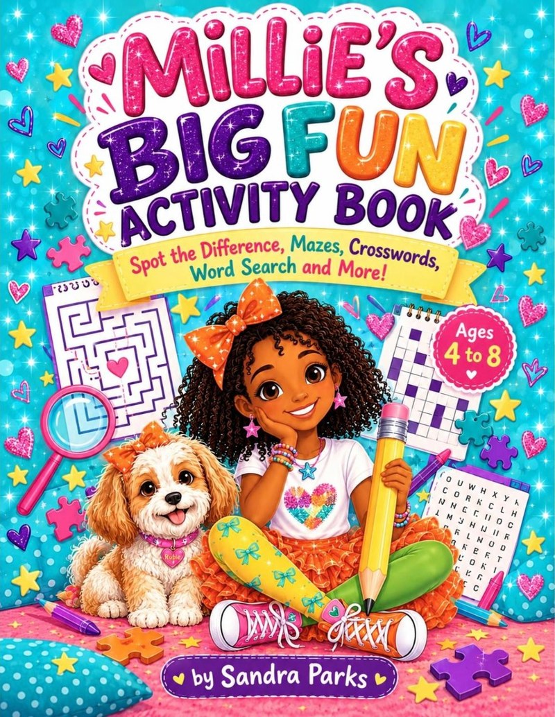 Millie free printable book cover