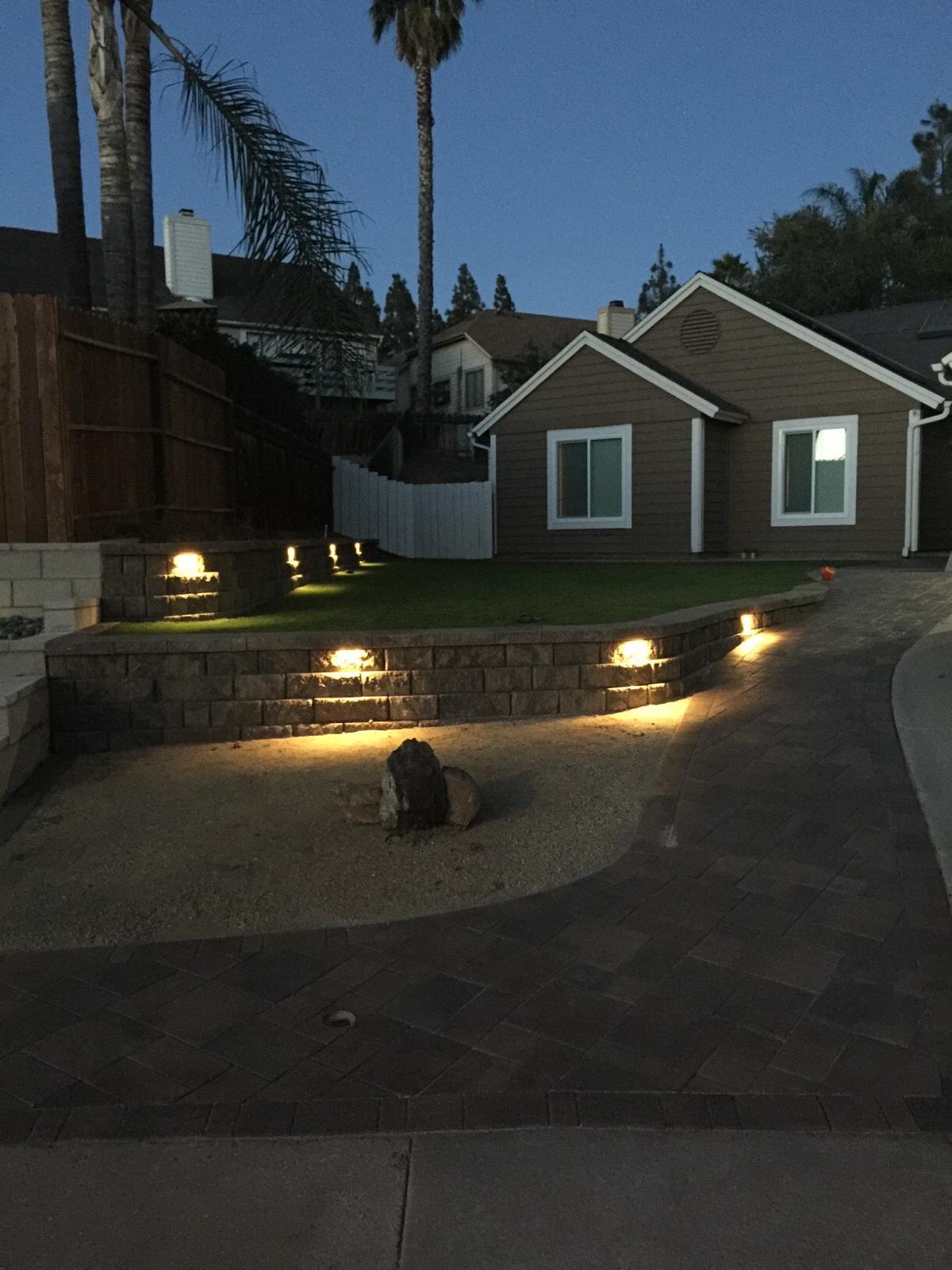AAA Hardscape SD outdoor project