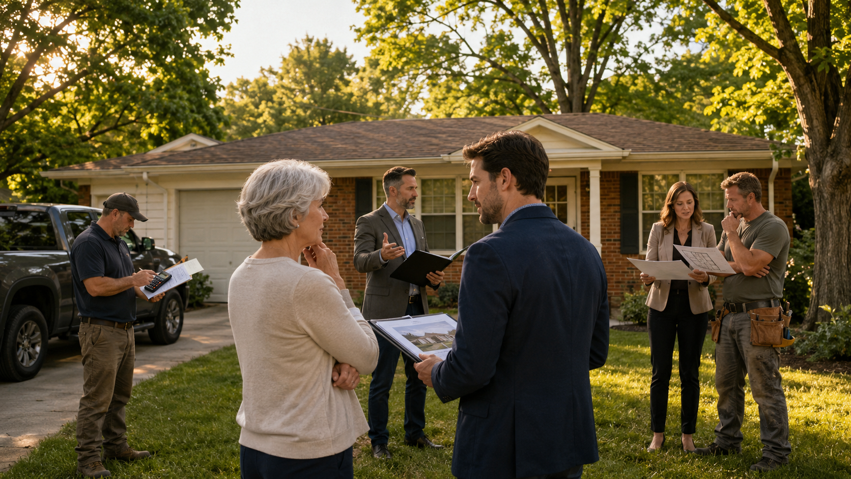Kansas City homeowner comparing cash offer, market-value cash buyer, and traditional listing options for inherited ranch home