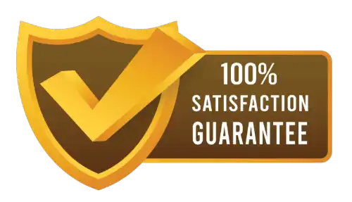 alt="100% Satisfaction Guarantee"