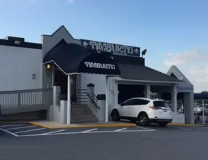 alt="The iconic sign for The Timbuktu Restaurant, a landmark for classic Maryland dining near Hanover, MD."