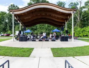 alt="The large playground and open green space at Fairwood Community Park, a central hub for families in the Fairwood community."