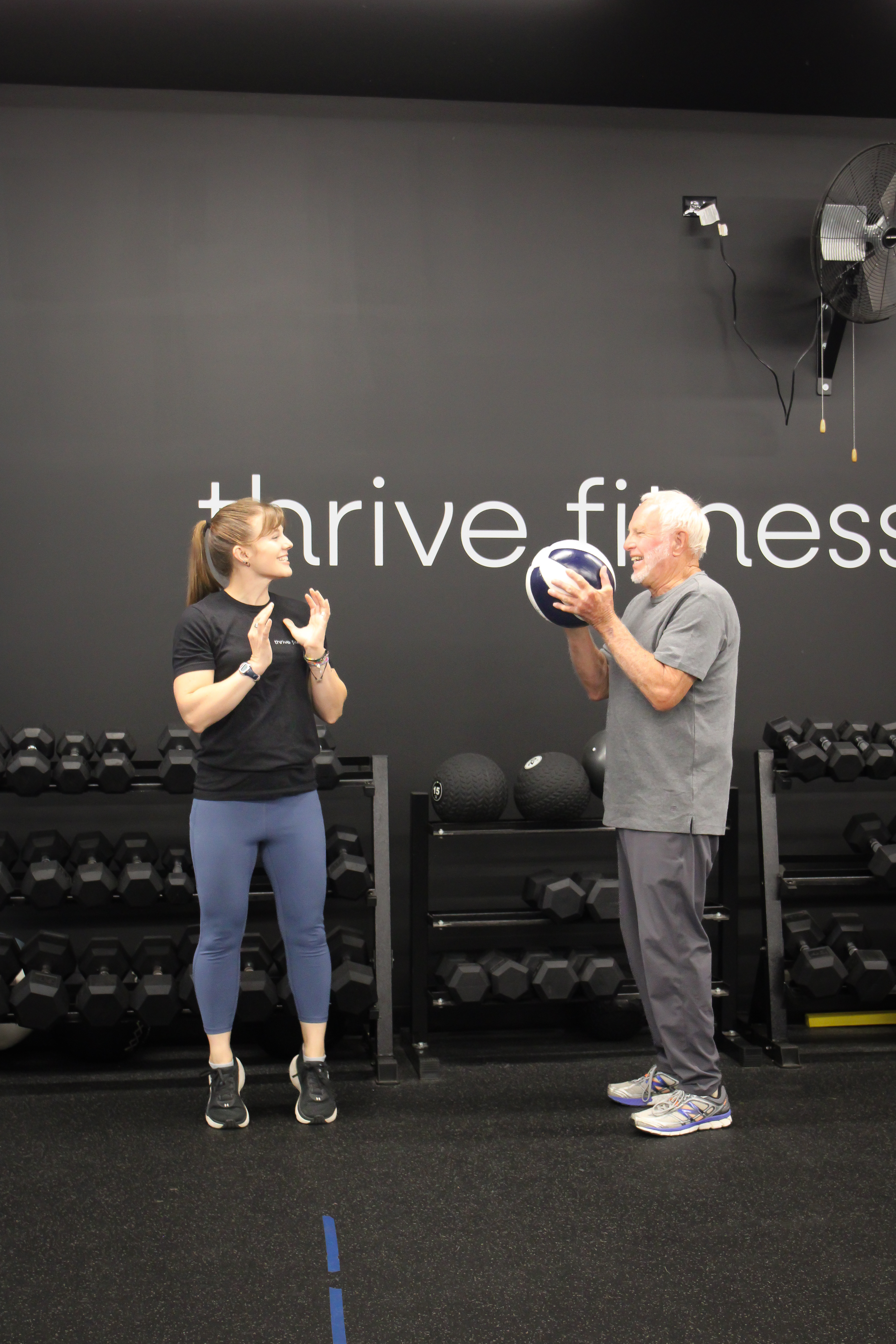Thrive Fitness coaching session