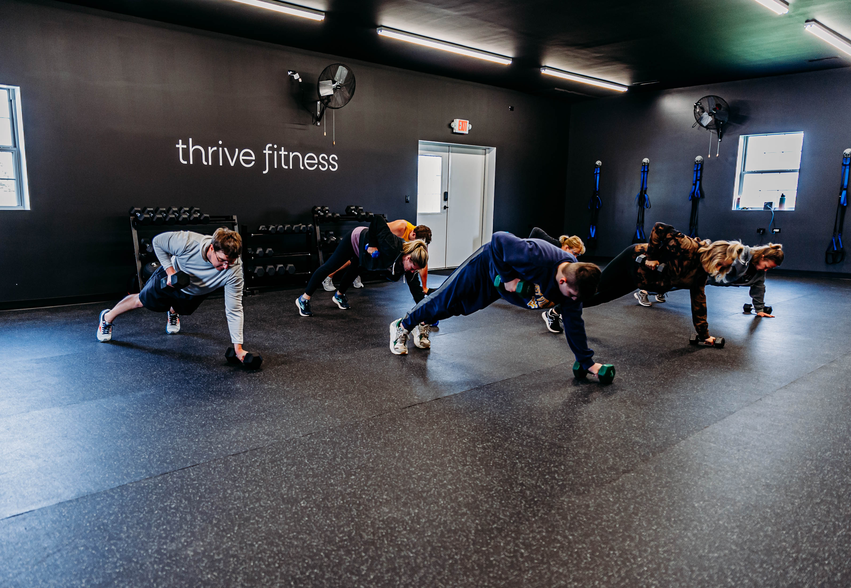 Group Fitness Training at Thrive Fitness in Lacon Illinois