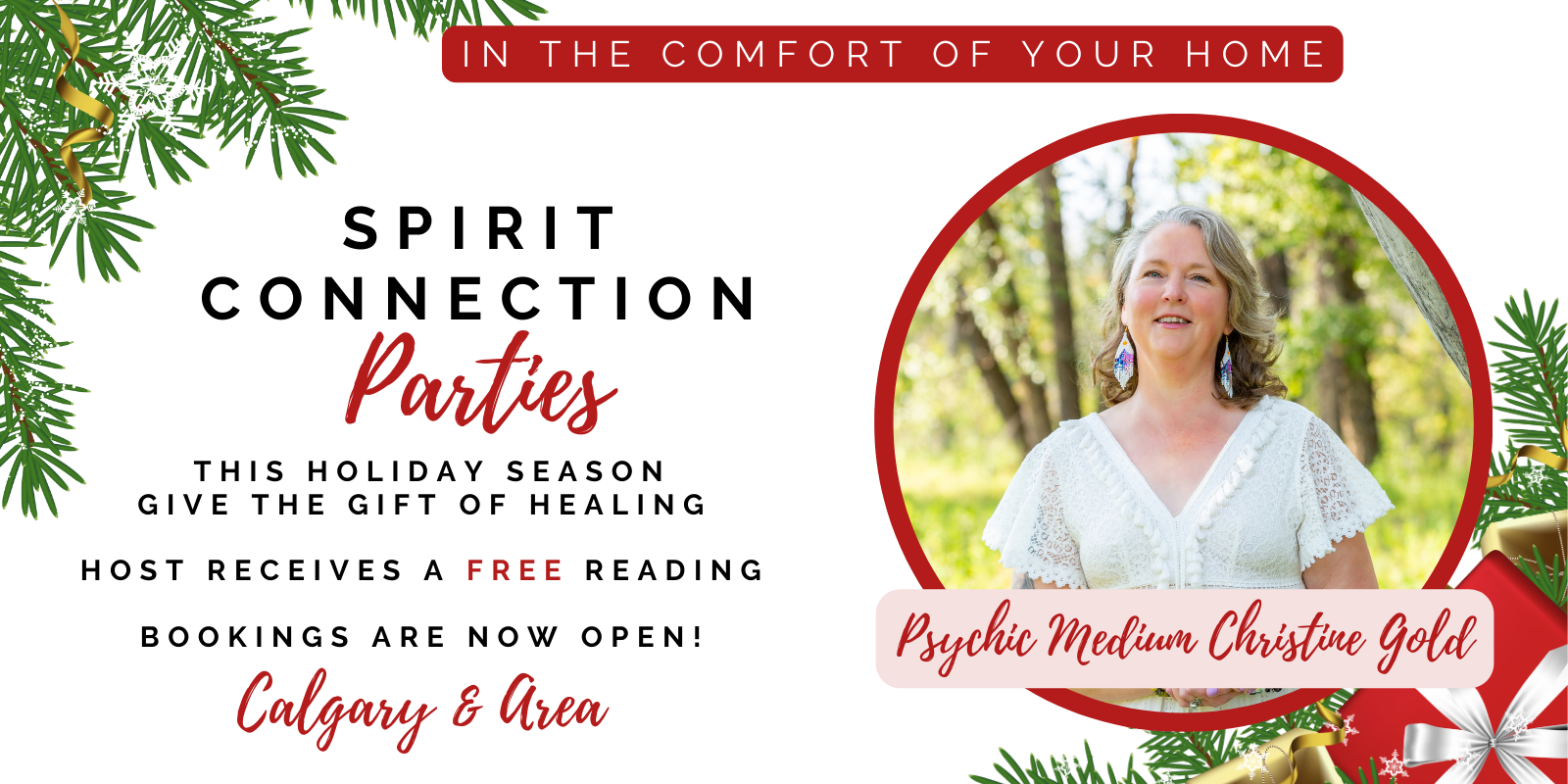 spirit connection parties with christine gold