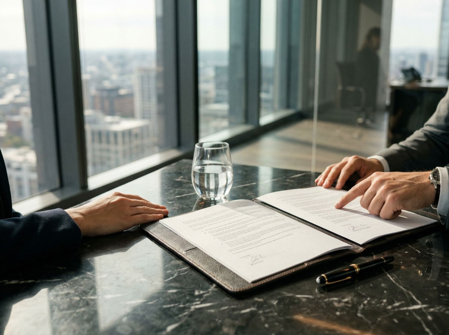 Private consultation meeting