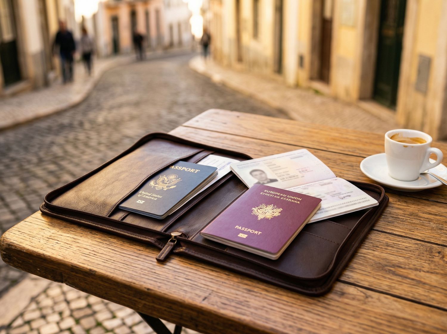 Dual passports in Lisbon