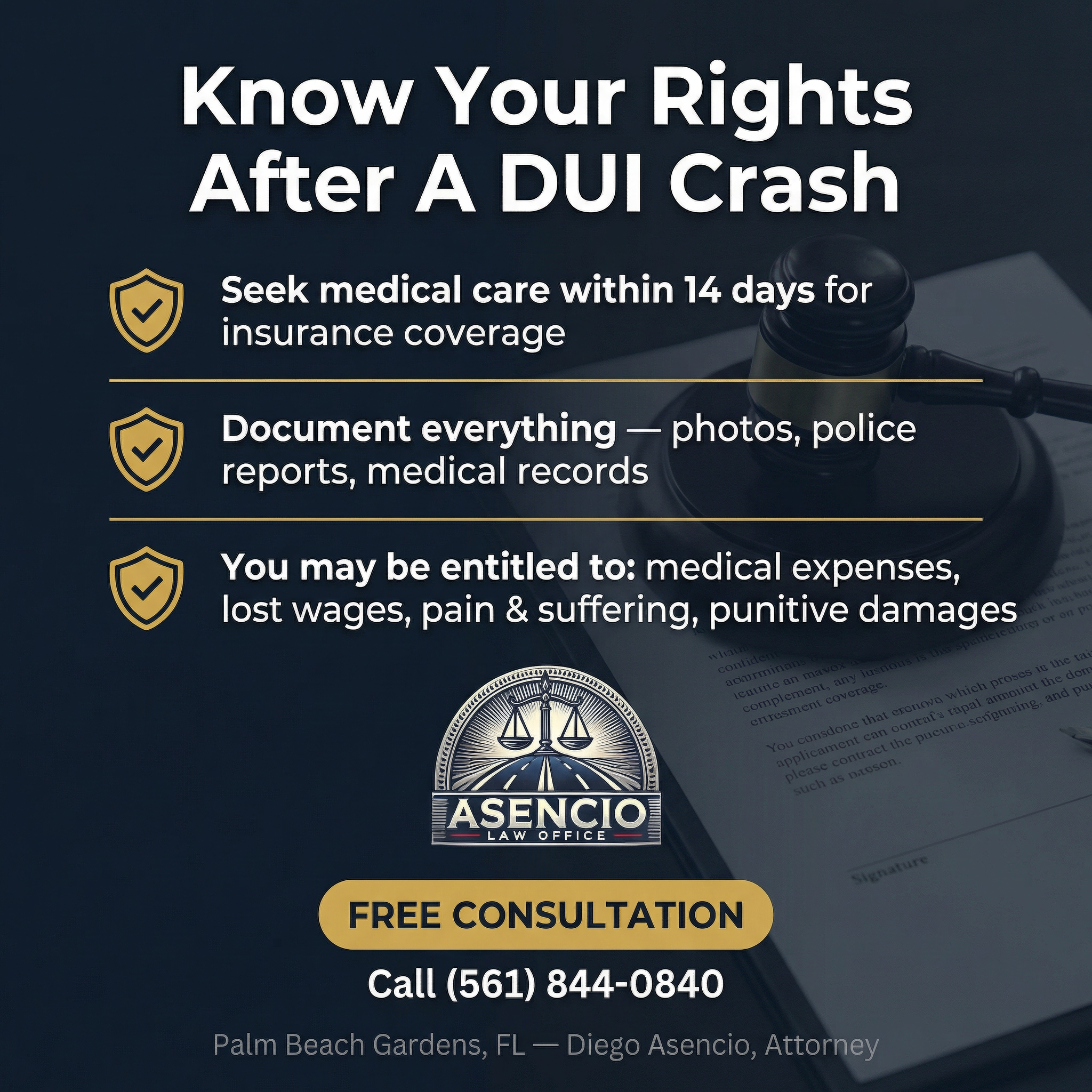 know your rights after a dui crash
