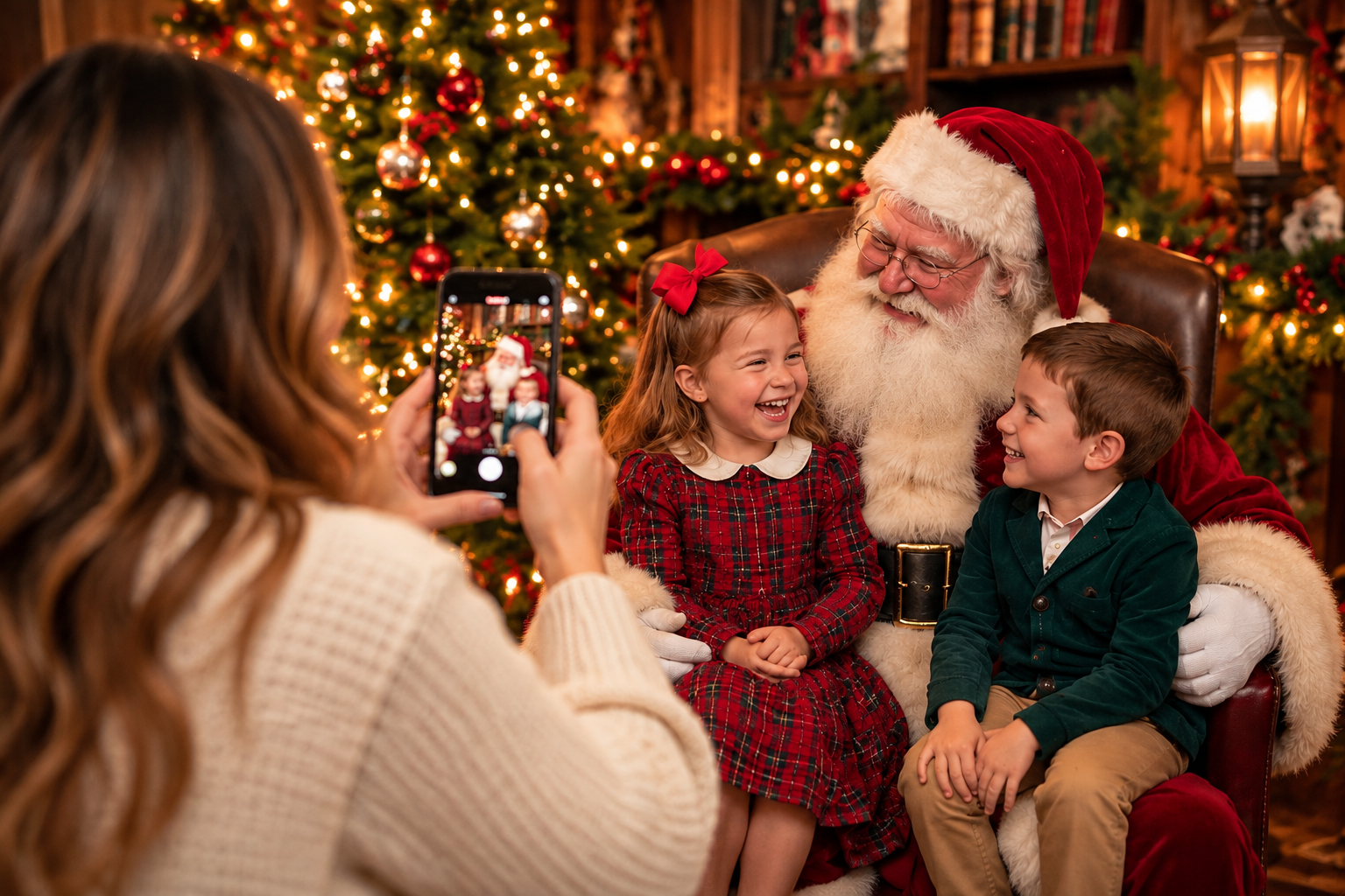 Everything Santa visit at Santa on the Square