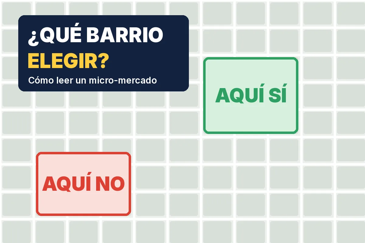 Aquí sí, aquí no: mejores barrios para flipping houses