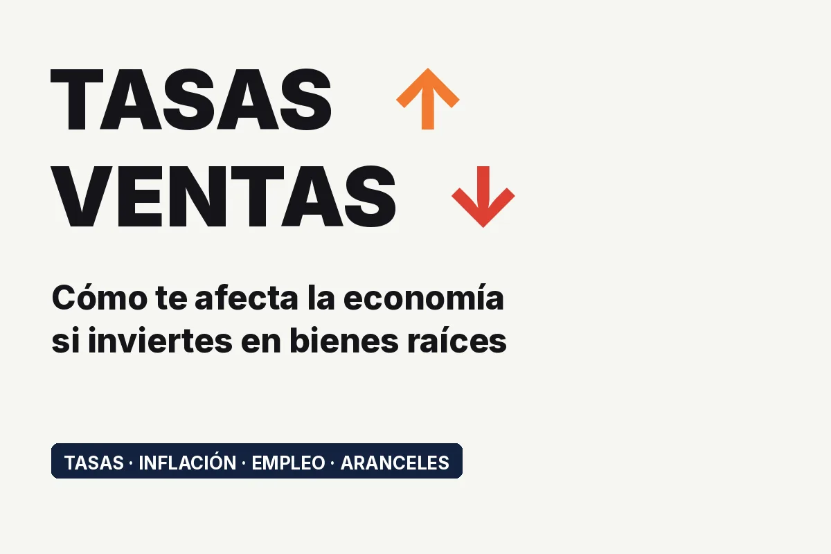Tasas suben, ventas bajan