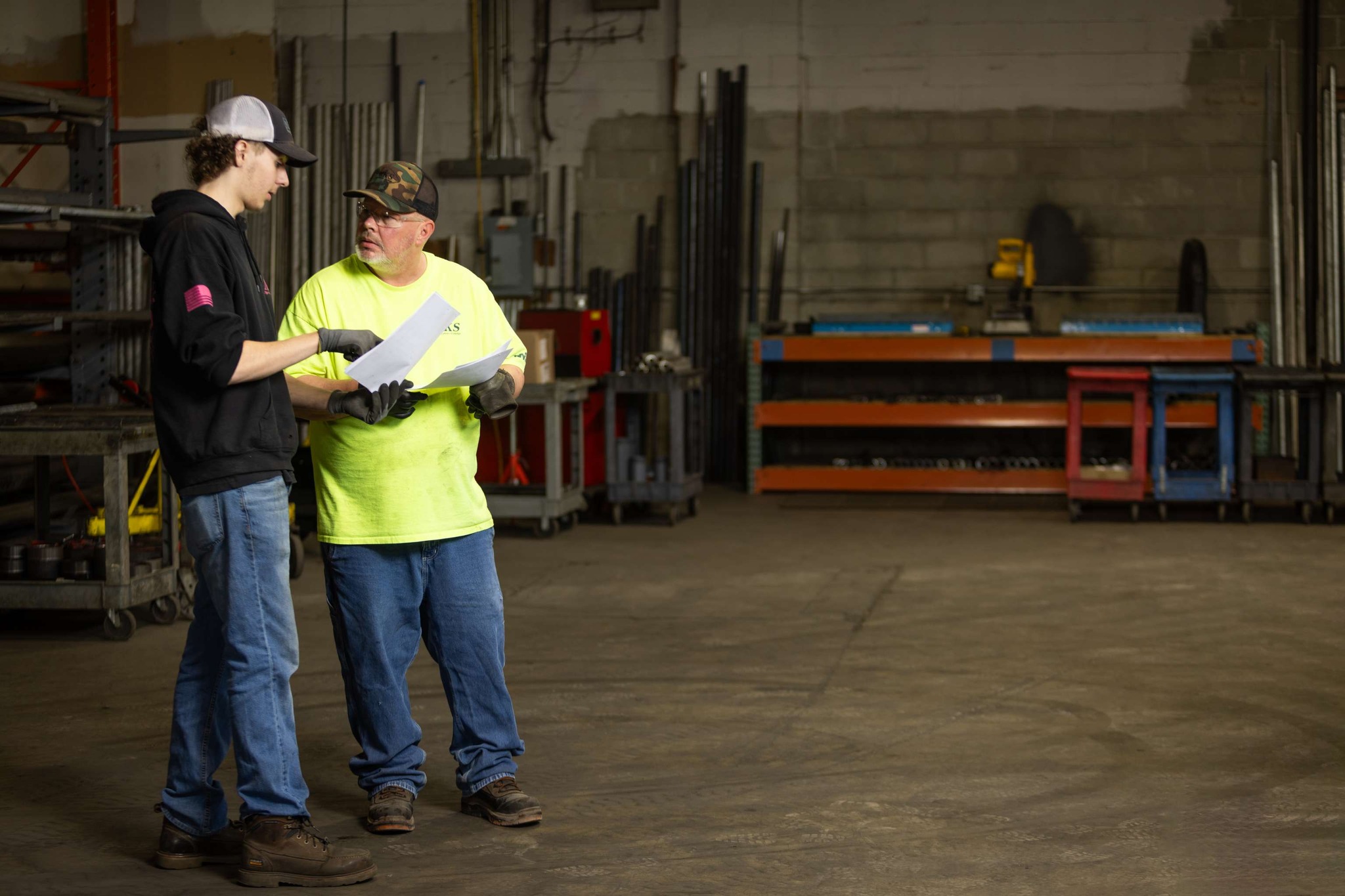 MKS team member answering a customer question