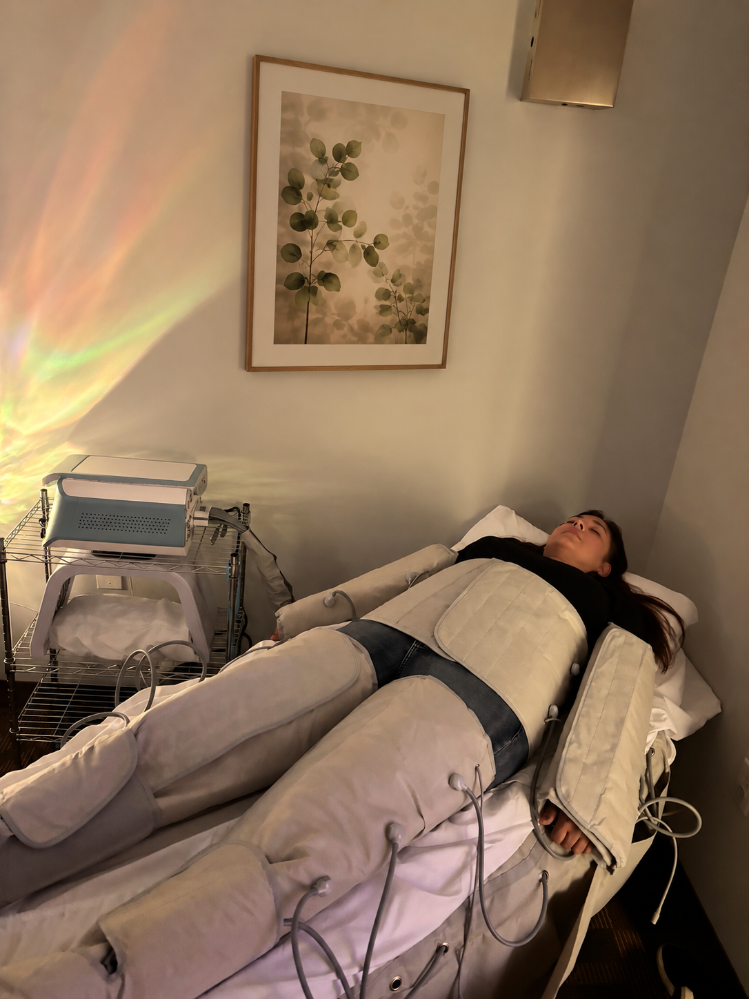 Whole Body Lymphatic Compression at FrostFit Cryo