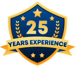 25+ Years Experience Icon