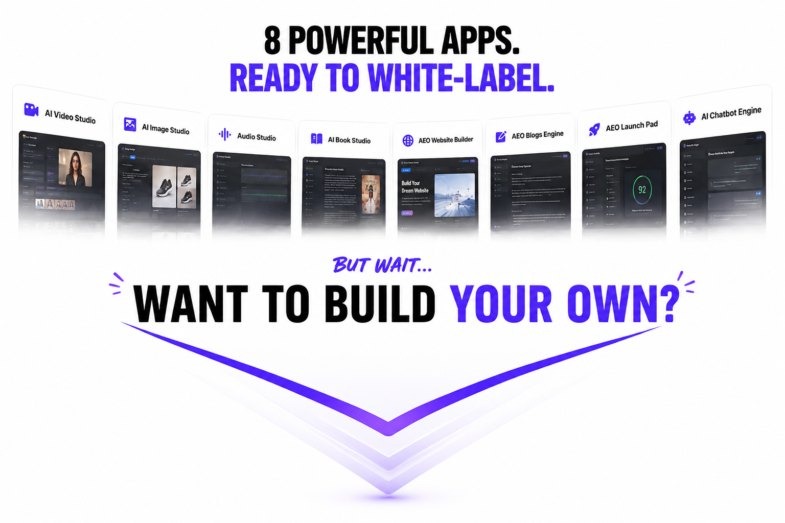 8 powerful apps ready to white-label — but wait, want to build your own?