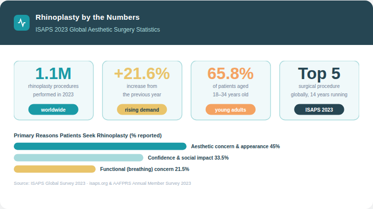 Rhinoplasty by the Numbers