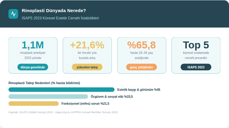 Rinoplasti Dünyada Nerede?