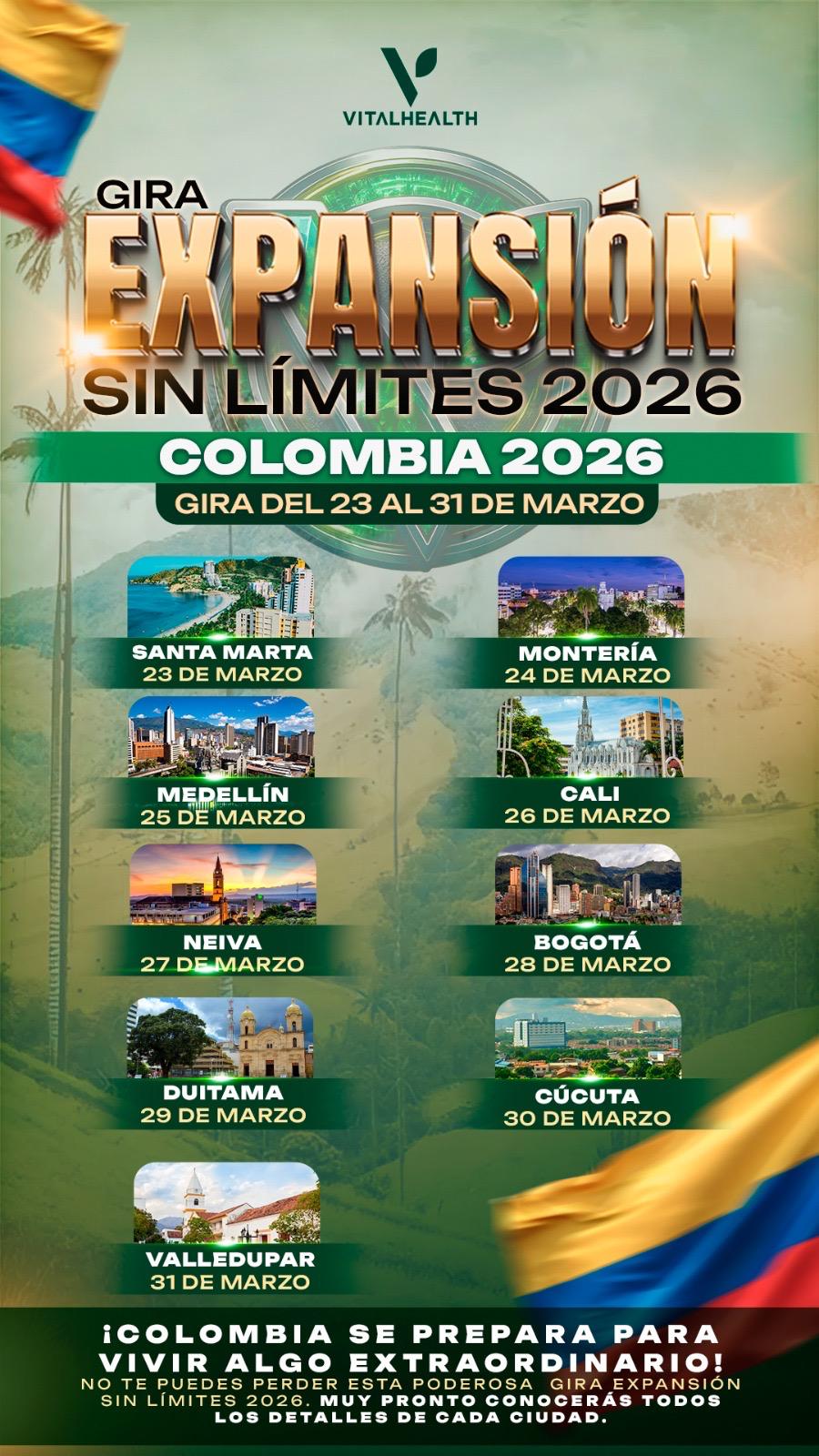 Gira Colombia 2026