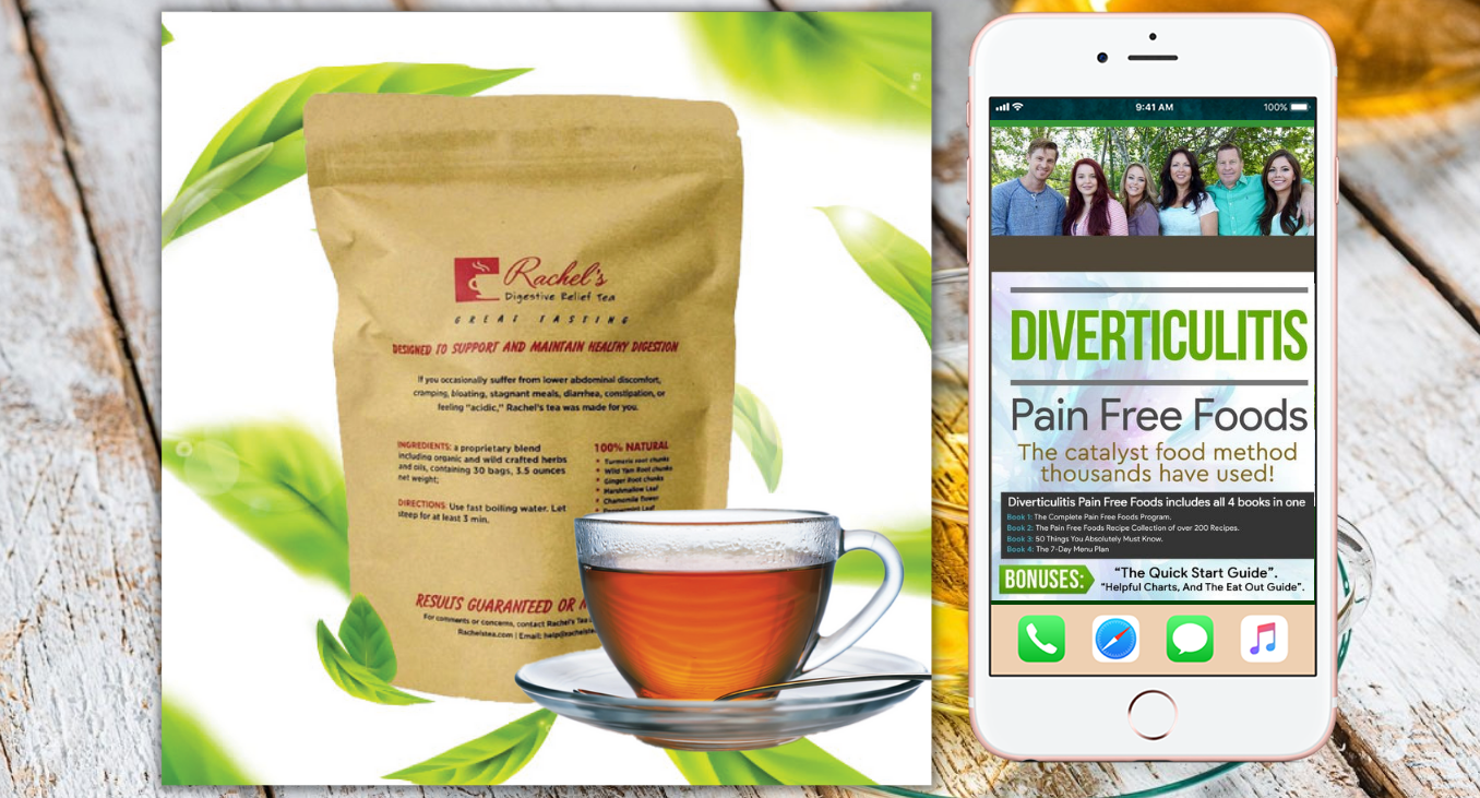 Rachel’s Diverticulitis Relief tea