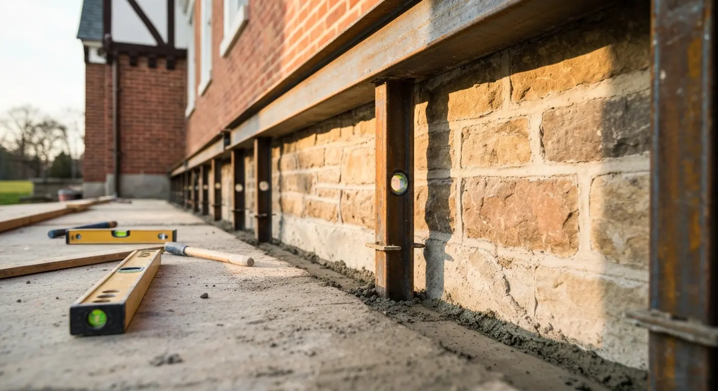 Foundation repair work