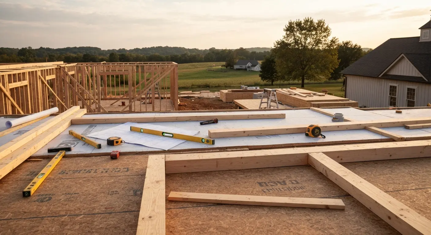 Custom home construction in Lancaster