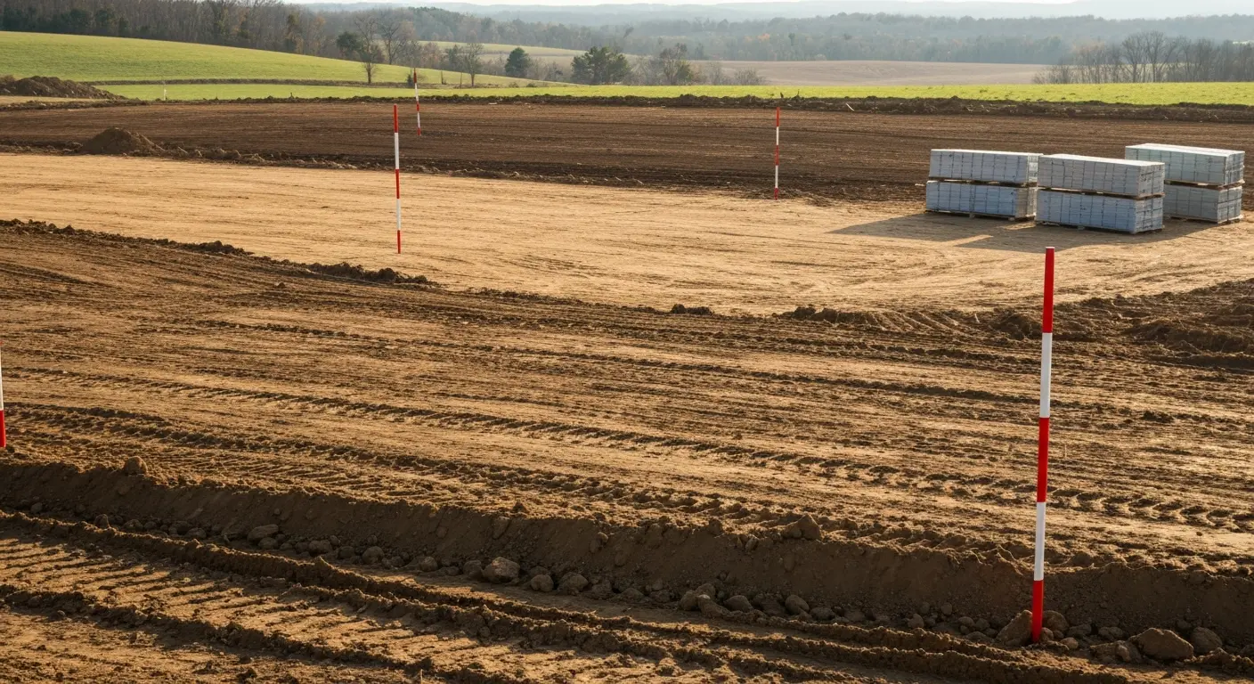 Land development site