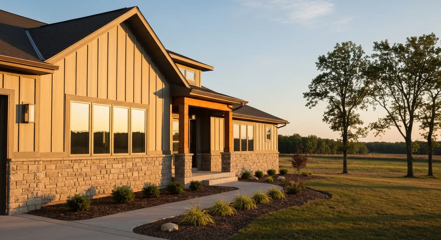 New custom home construction