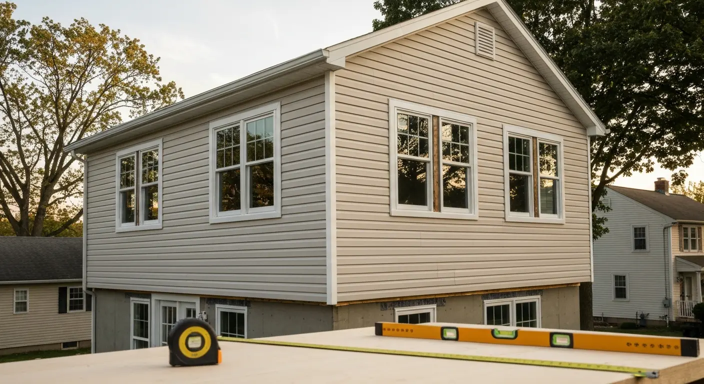 Home addition project in progress