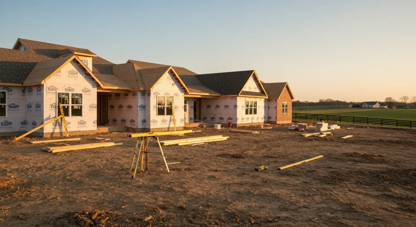 Custom home construction near Quarryville