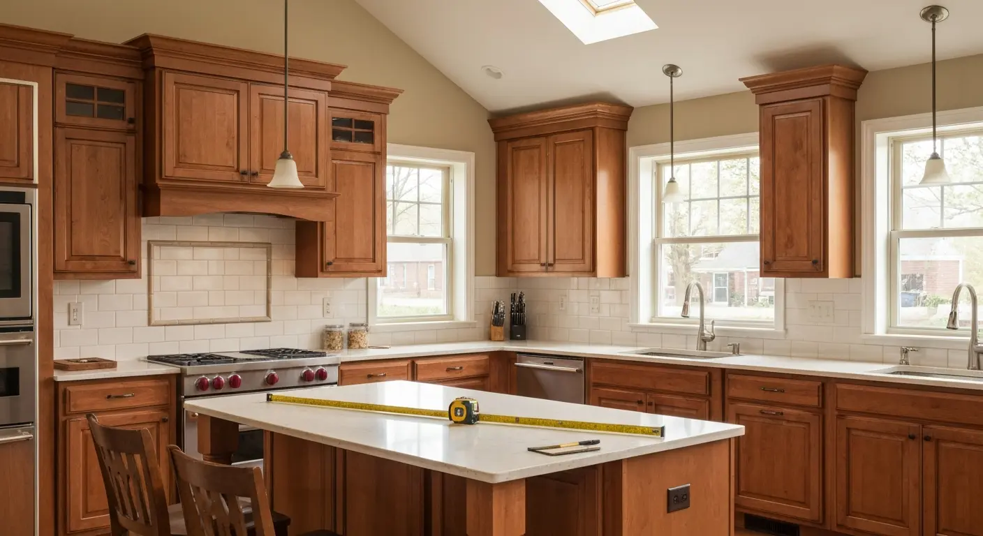 Kitchen remodeling work