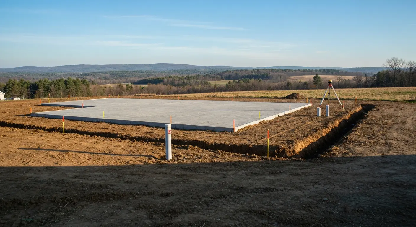 Land development site